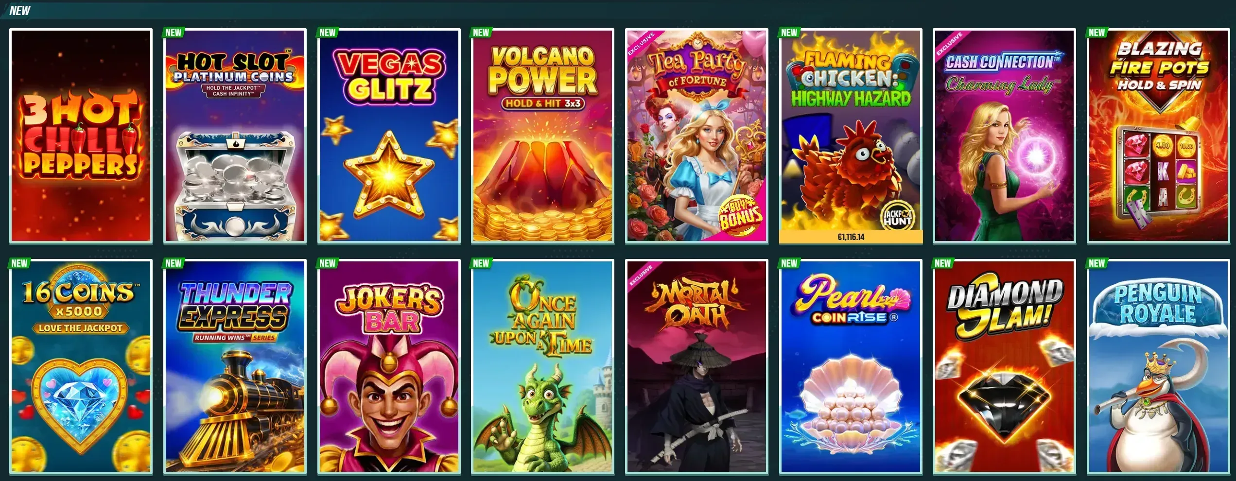 Golisimo Casino nouveaux jeux